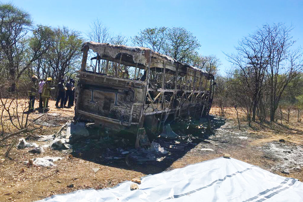 Zimbabve, autobuska nesreća, Foto: Beta/AP