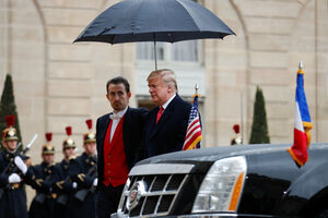 Tramp zbog kiše otkazao posjetu vojnom groblju