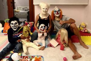 Pogledajte kako se porodica Kristijana Ronalda maskirala za Noć...