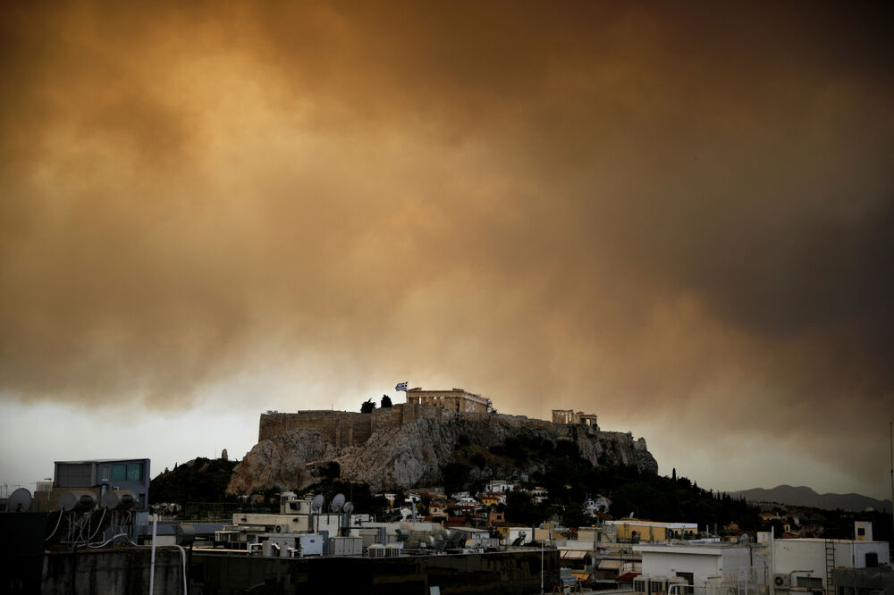 Atina požar, Grčka požar, Foto: Reuters