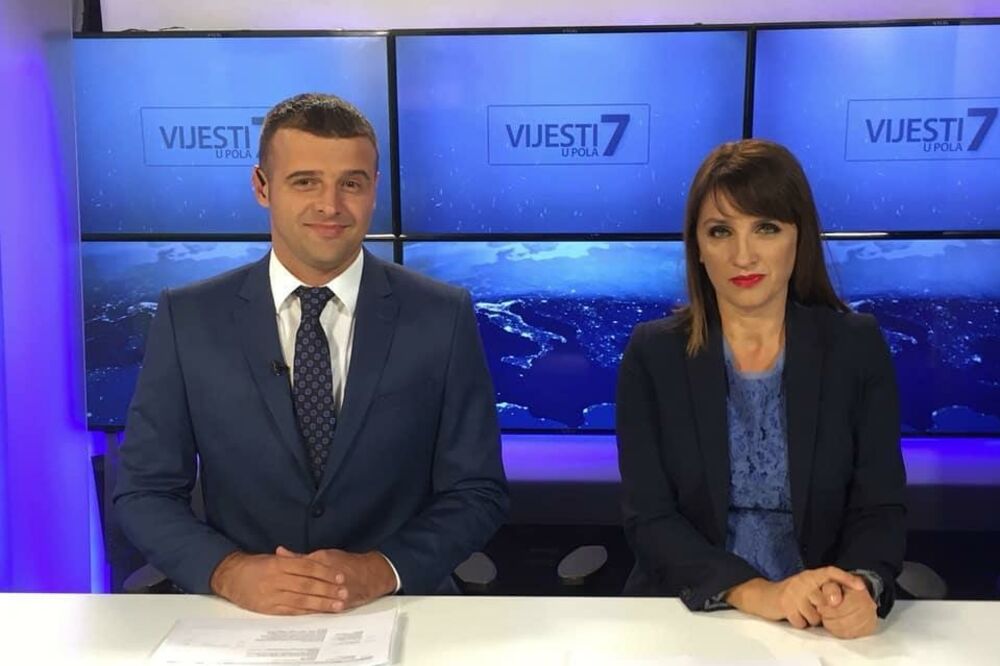 Radomir Kračković, Danijela Lasica, Foto: TV Vijesti