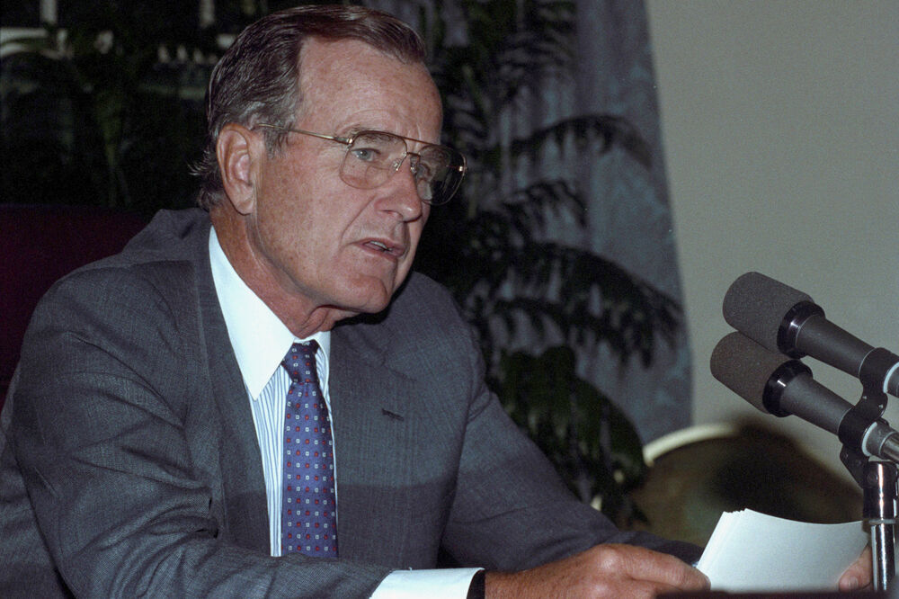 Džordž Buš stariji 1990., Foto: Reuters