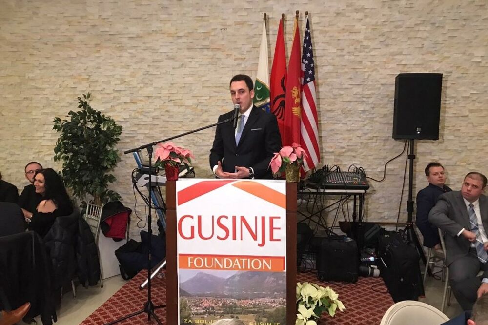Vuković na donatorskoj večeri “Fondacije Gusinje” u Njujorku, Foto: Podgorica.me