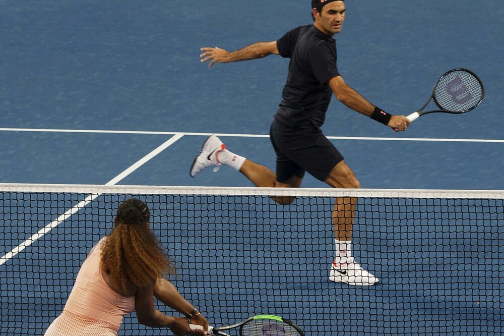 Sudar velikana: Federer i Vilijams, Foto: AP Photo/Trevor Collens
