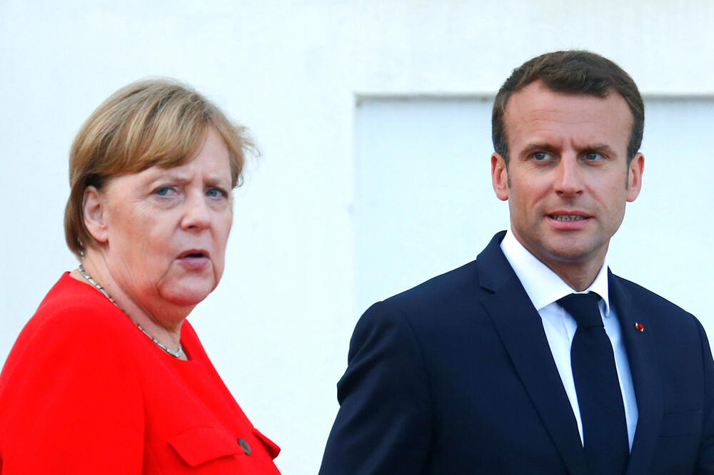 Angela Merkel, Emanuel Makron, Foto: Reuters