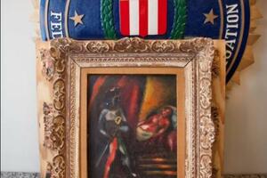 Poslije 30 godina pronađena ukradena Šagalova slika