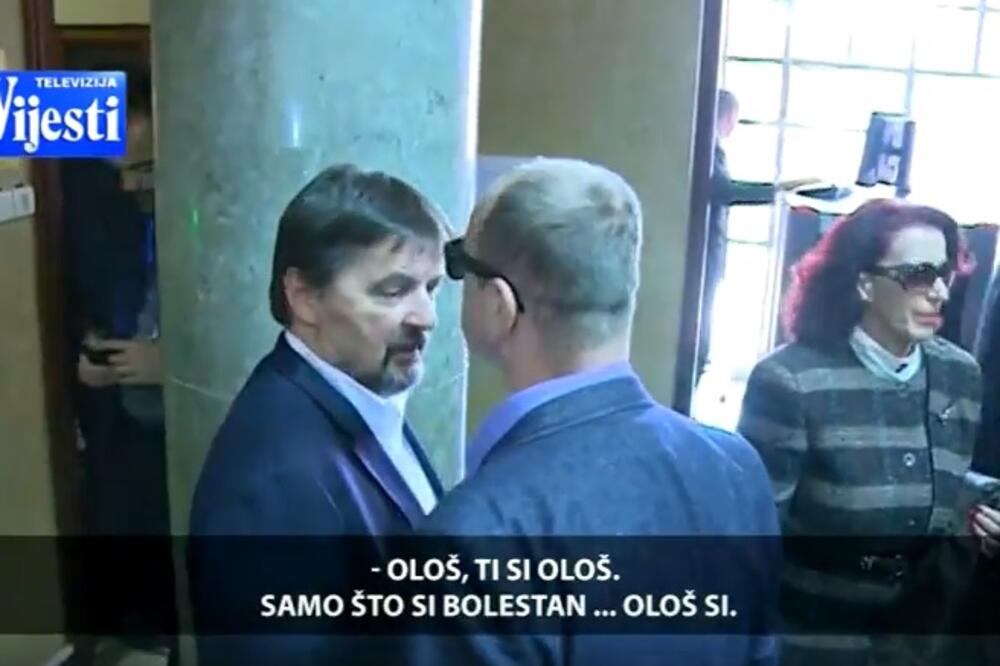 Miodrag Vuković, Milan Knežević, Foto: Screenshot (TV Vijesti)