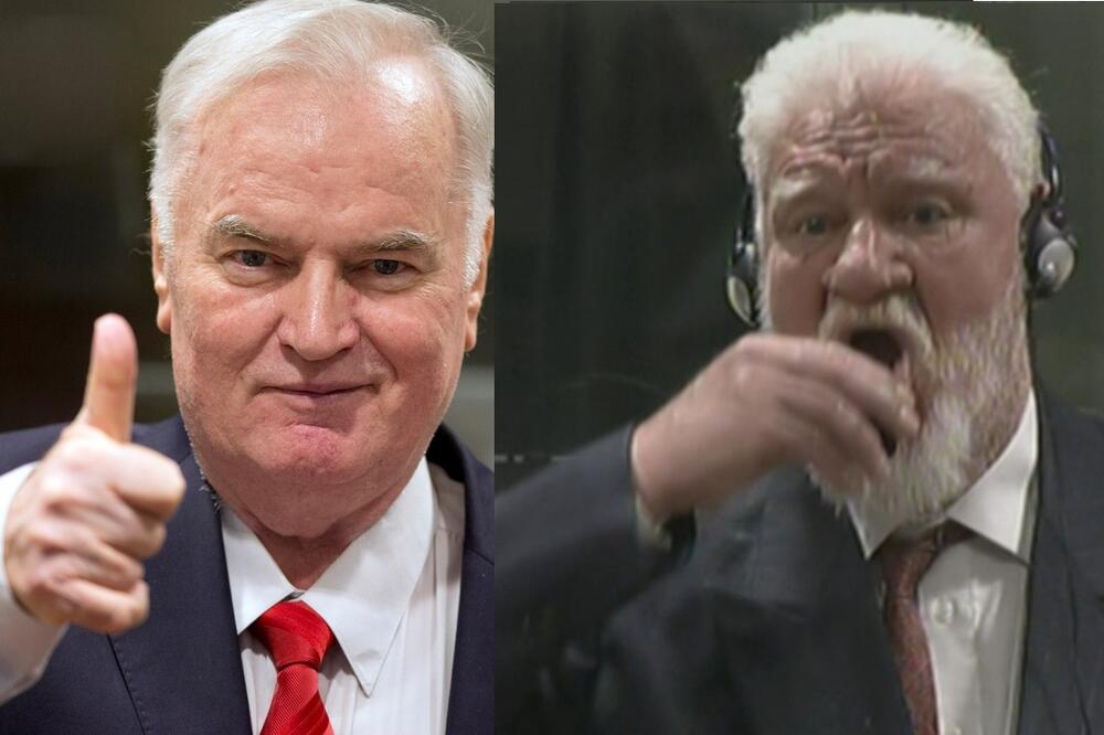 Ratko Mladić, Slobodan Praljak, Foto: Reuters
