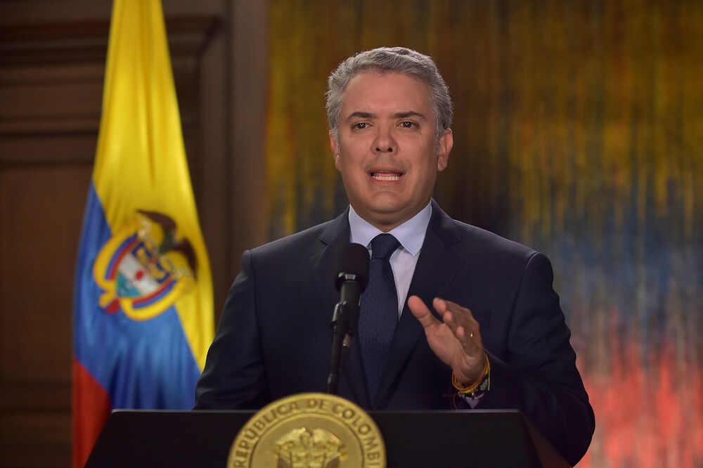 Kolumbijski predsjednik Ivan Duke, Foto: Reuters