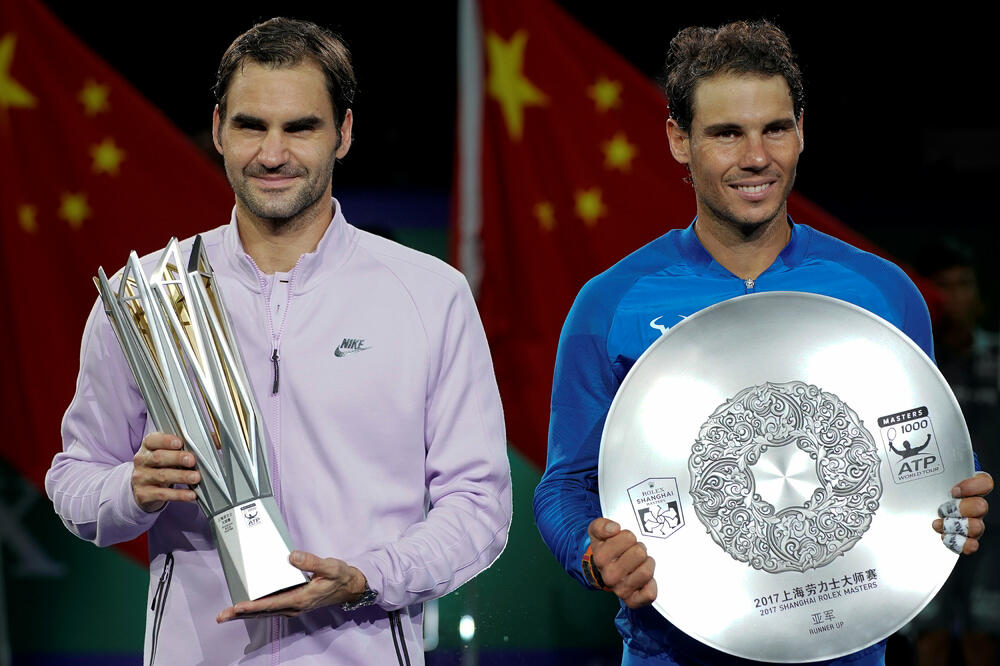 Rodžer Federer, Rafael Nadal, Foto: Reuters