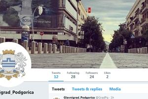 Glavni grad otvorio nalog na društvenoj mreži Twiter