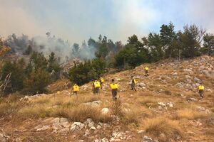 Bogdanović: Situacija sa požarima povoljnija nego juče
