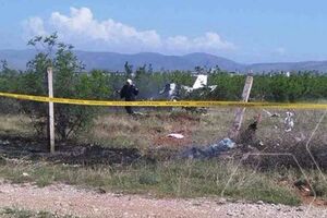 Istraga o padu sportskog aviona kod Mostara: Pilot imao srčani udar