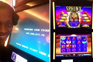 SAD: Tuži kazino zbog džekpota od 43 miliona dolara
