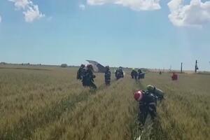 Srušio se rumunski vojni avion, pilot se katapultirao