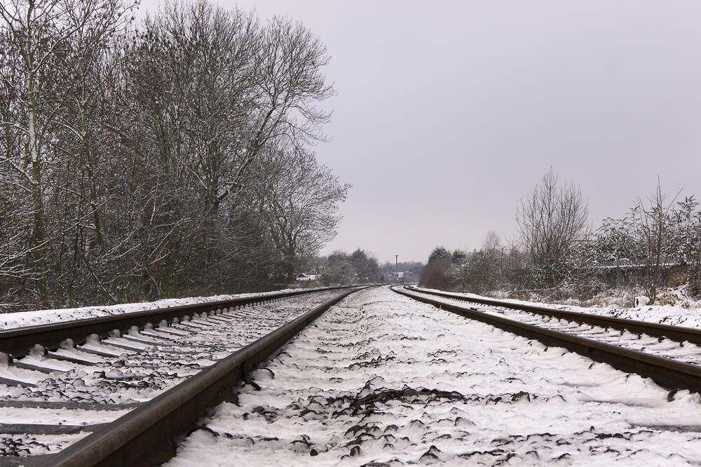pruga, snijeg, Foto: Shutterstock