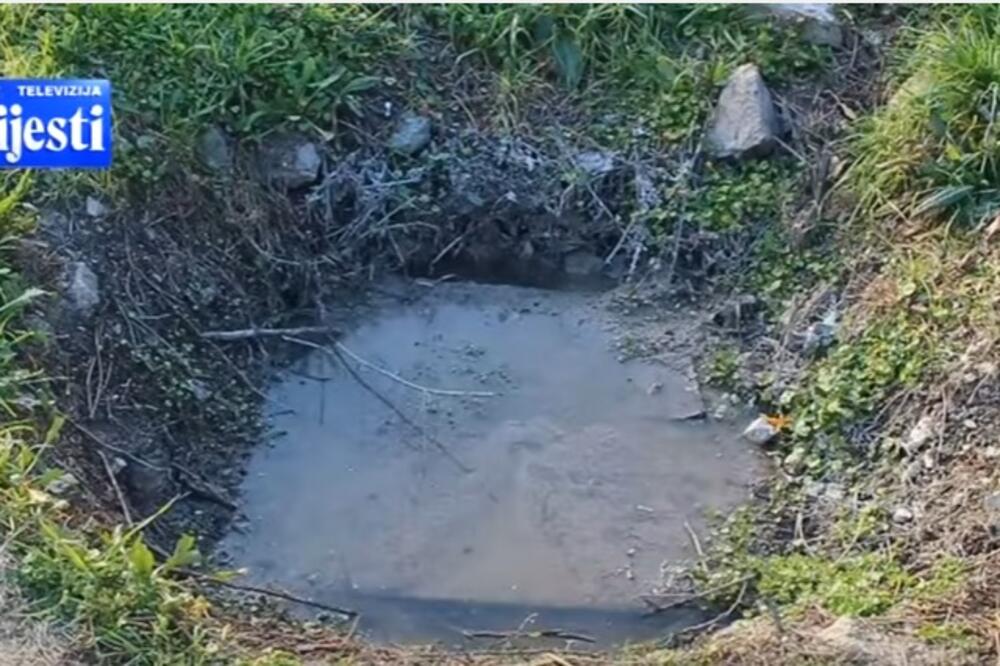 Totoši, Ulcinj, kanalizacija, Foto: Screenshot(TvVijesti)