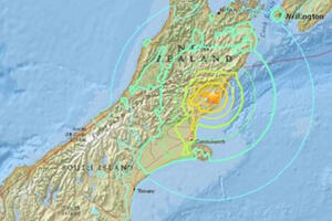 Zemljotres od 7,4 stepena na Novom Zelandu