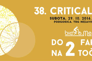 Podgorica: U subotu 38. Crtical Mass