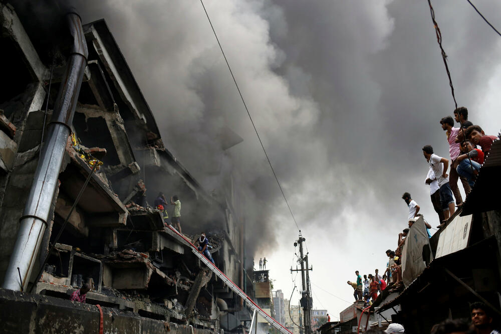 Bangladeš požar, Foto: Reuters
