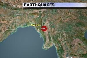 Mjanmar pogodio snažan zemljotres