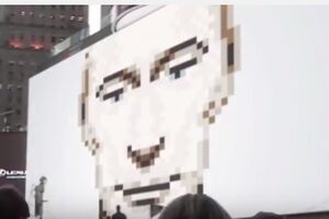 Šta se dogodilo: Digitalizovani lik Putina namiguje Njujorčanima