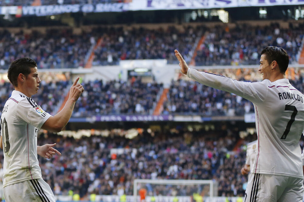 Hames Rodriges i Ronaldo, Foto: Beta/AP