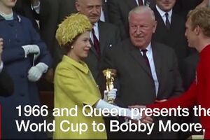 Vremeplov: Kraljica Elizabeta II na Svjetskom prvenstvu 1966.