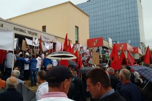 Protest bivših boraca OVK u Prištini