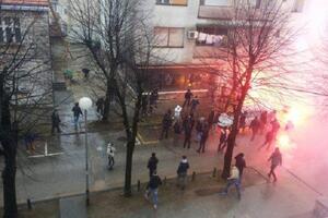 Zbog nereda u Nikšiću uhapšeno šest osoba, povrijeđena dva...