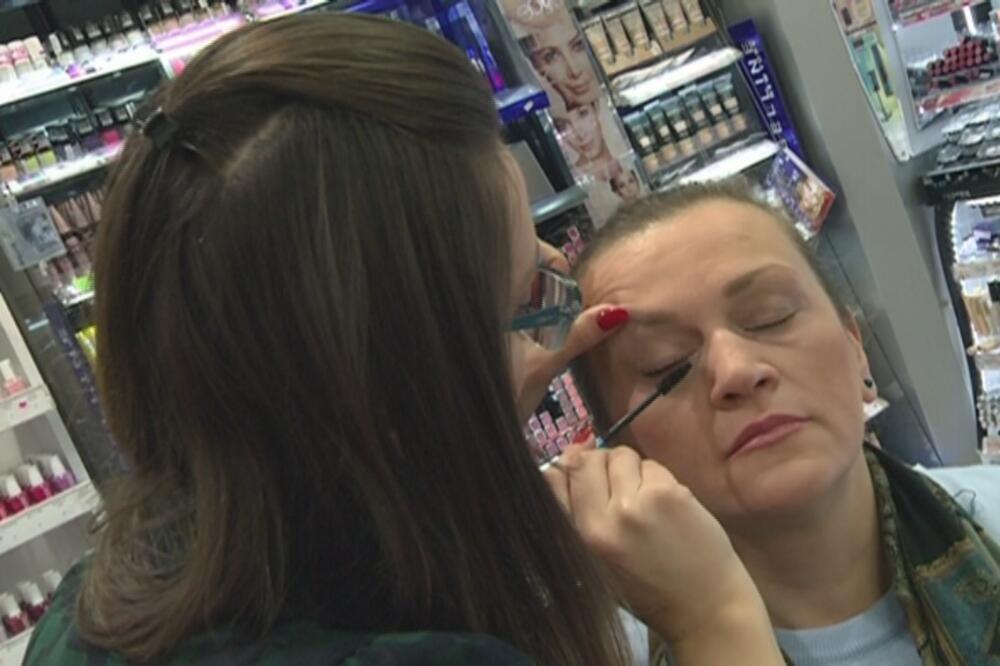 NADA DROBNJAK šminkanje, Foto: Screenshot Tv Vijesti
