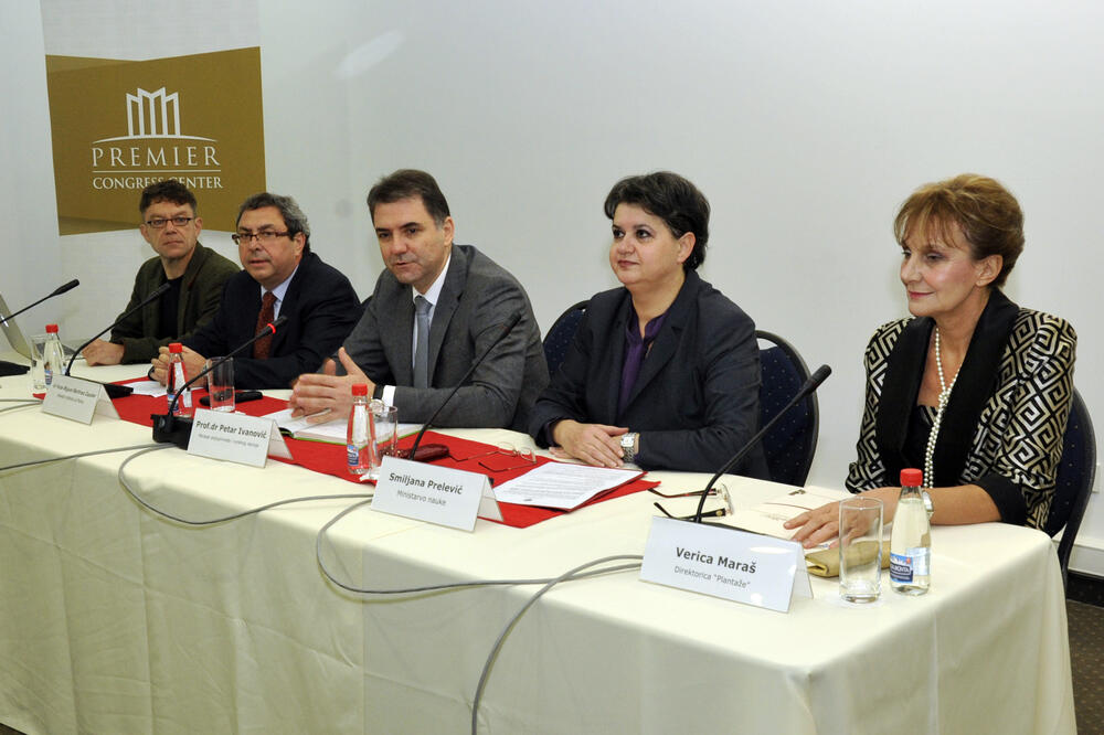 Hose Migel Martinez Zapater, Smiljana Prelević, Miodrag Grbić, Verica Maraš, Foto: Vlada Crne Gore
