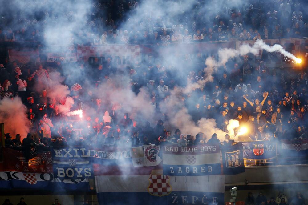 Navijači Hrvatske, Foto: Reuters