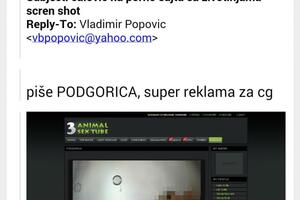 Kurir: Sa Popovićeve adrese nam je poslat montirani snimak