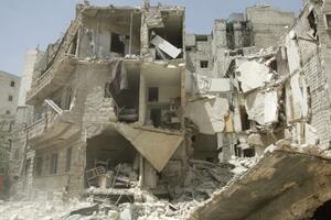 Ogromna eksplozija u Alepu, sravnjen hotel