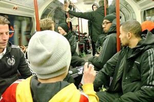 Reprezentativci Njemačke se provozali londonskim metroom