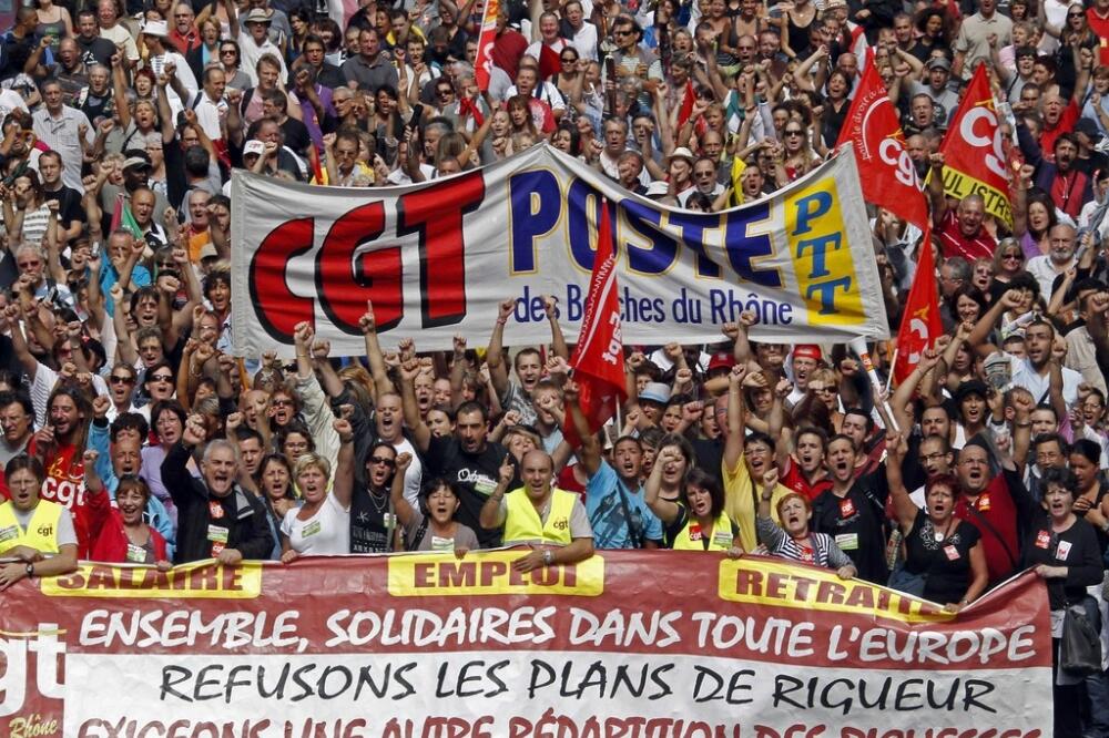 Protest Francuska, Foto: Washingtonpost.com