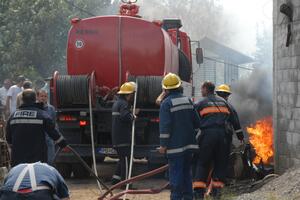 Vatrogasci ugasili četiri požara na teritoriji Podgorice