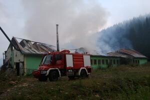 U požaru izgorio dio rožajske fabrike "Amar"