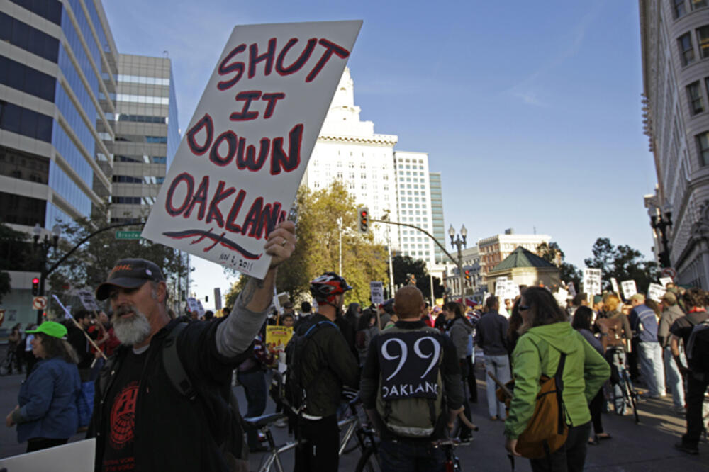 Oklend okupirajmo, Foto: AP