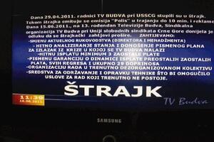 Nakon 2 mjeseca štrajka u TV Budva nema pomaka