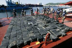 Francuska mornarica zaplijenila 3,6 tona kokaina