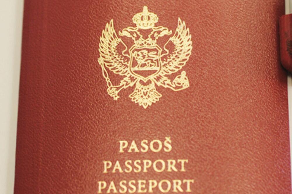 Crnogorski pasoš, Foto: Arhiva