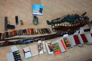 Podgorica: Uhapšen muškarac, pronađeno oružje, bomba i municija