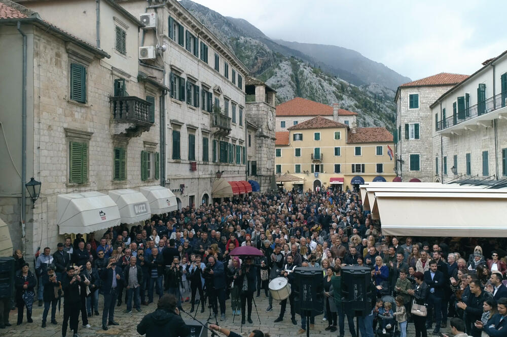 Sa protesta u Kotoru