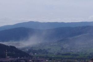 Oblaci prašine sa Maljevca prekrili okolna sela