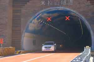 VIDEO Ovo je tunel na najvećoj nadmorskoj visini