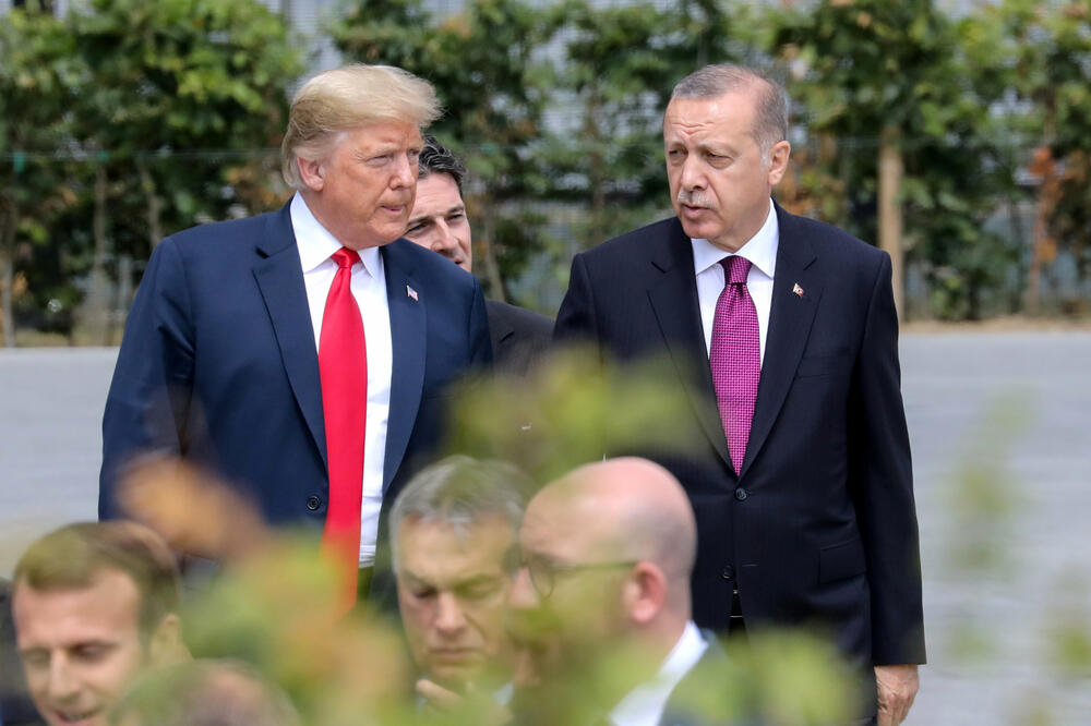 Tramp i Erdogan, Foto: Reuters, Reuters