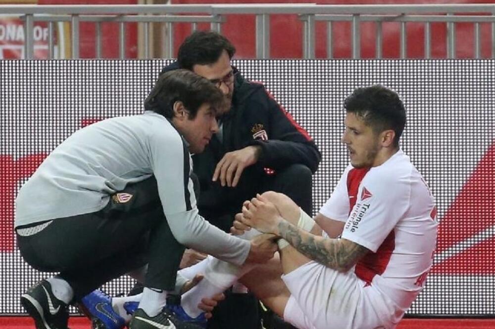 Jovetić je drugi put u karijeri operisao ligament koljena, Foto: Monaco.fr