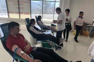 Prikupljeno više od 90 jedinica krvi u Budvi